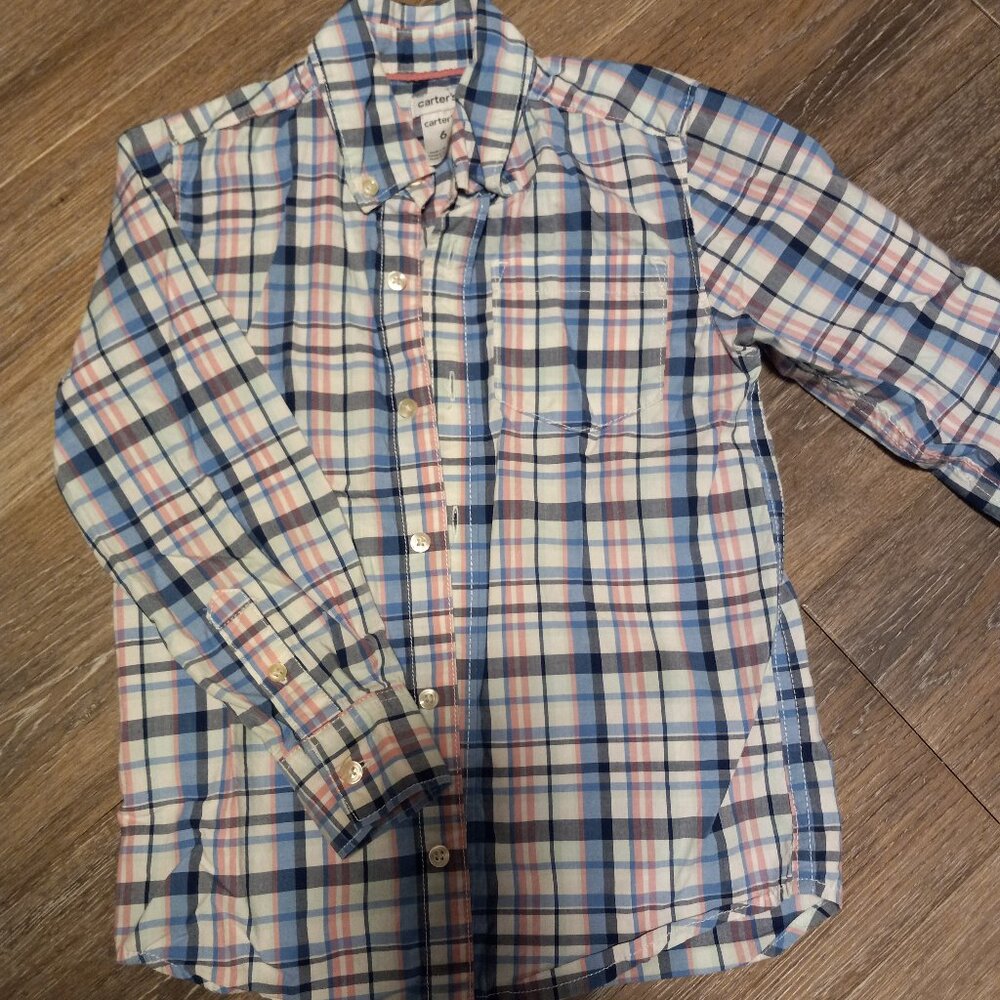 Size 6 button-up shirt